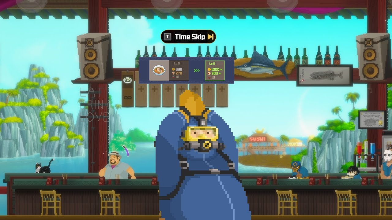 Dave The Diver Enhance Dishes Faster In The Late Game