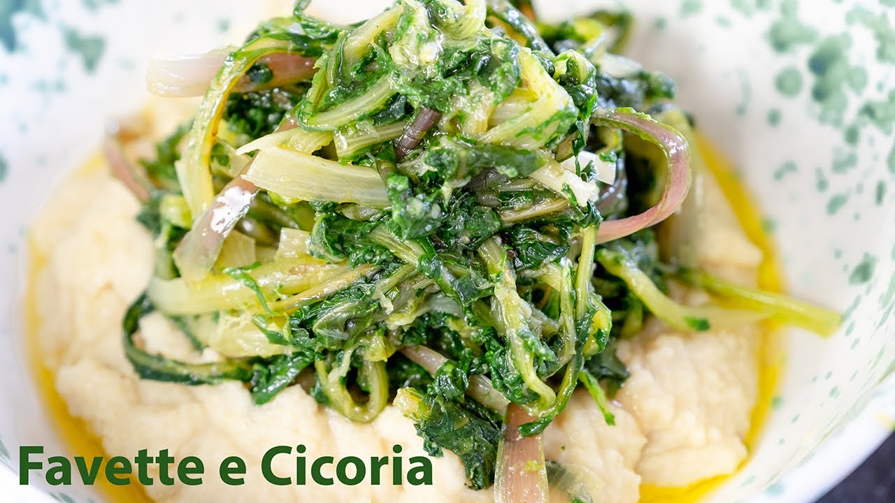 Favette e cicoria - tipica ricetta pugliese