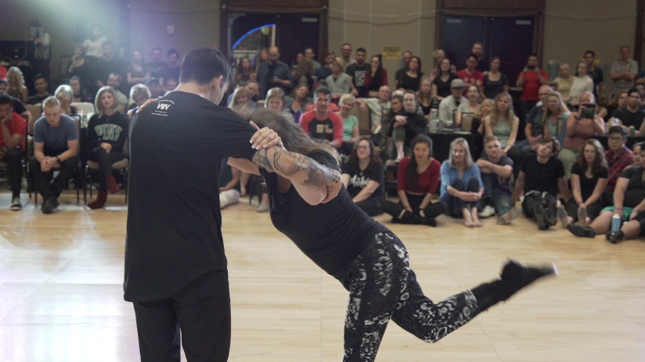 West Coast Swing Dance | Hugo Miguez + Tashina Beckmann | 2nd Place Champions J&J - Swingtime 2019