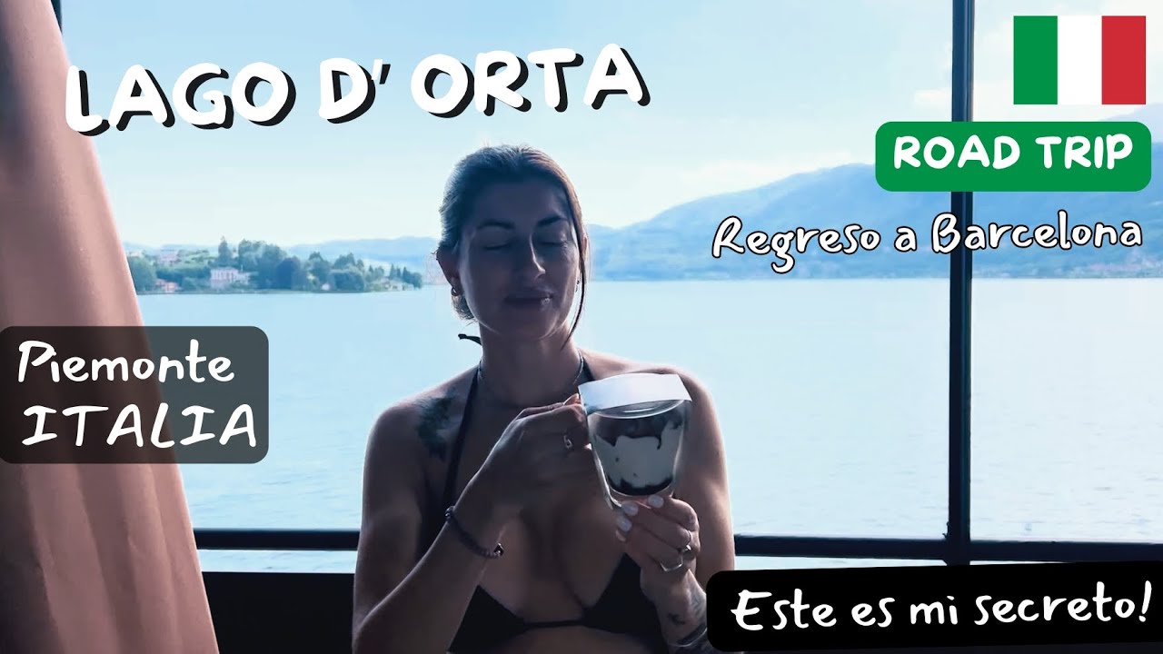 OMG Lo mejor de Italia 🇮🇹 Lago d’Orta FIN del viaje 😢😭  #italyroadtrip #piemonte