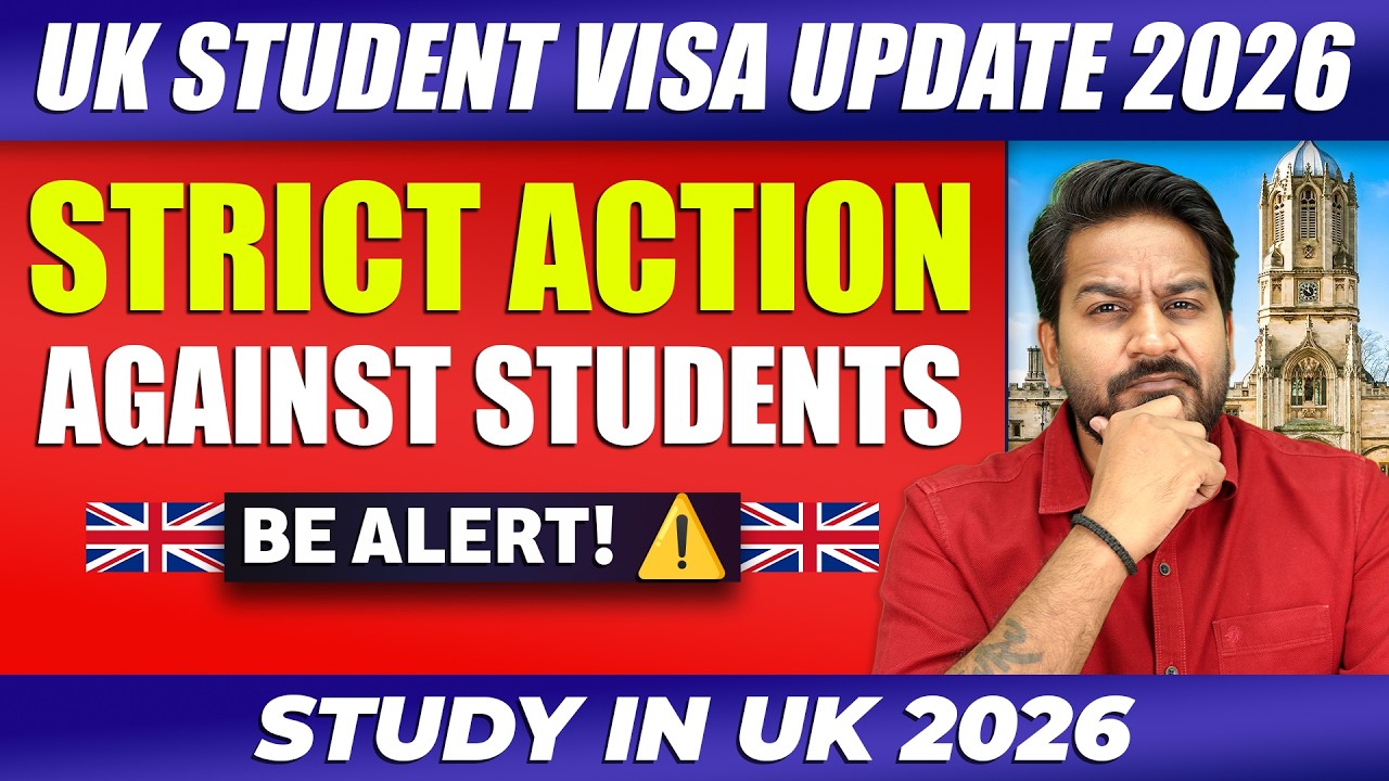 UKVI Strict Action against students 🇬🇧! Be Ready | UK Student Visa Update 2026