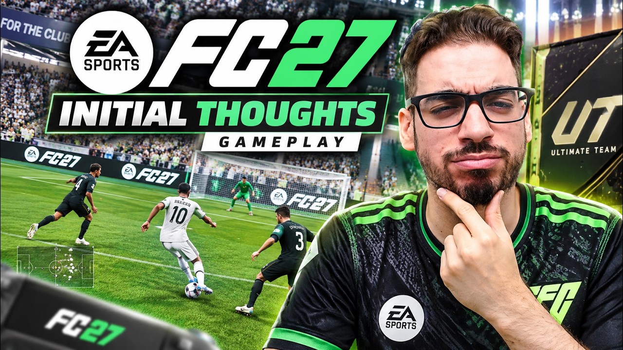 Мои первые впечатления от геймплея FC 27!