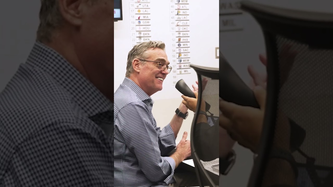 The room where it happens 🎶📞  #nbadraft
