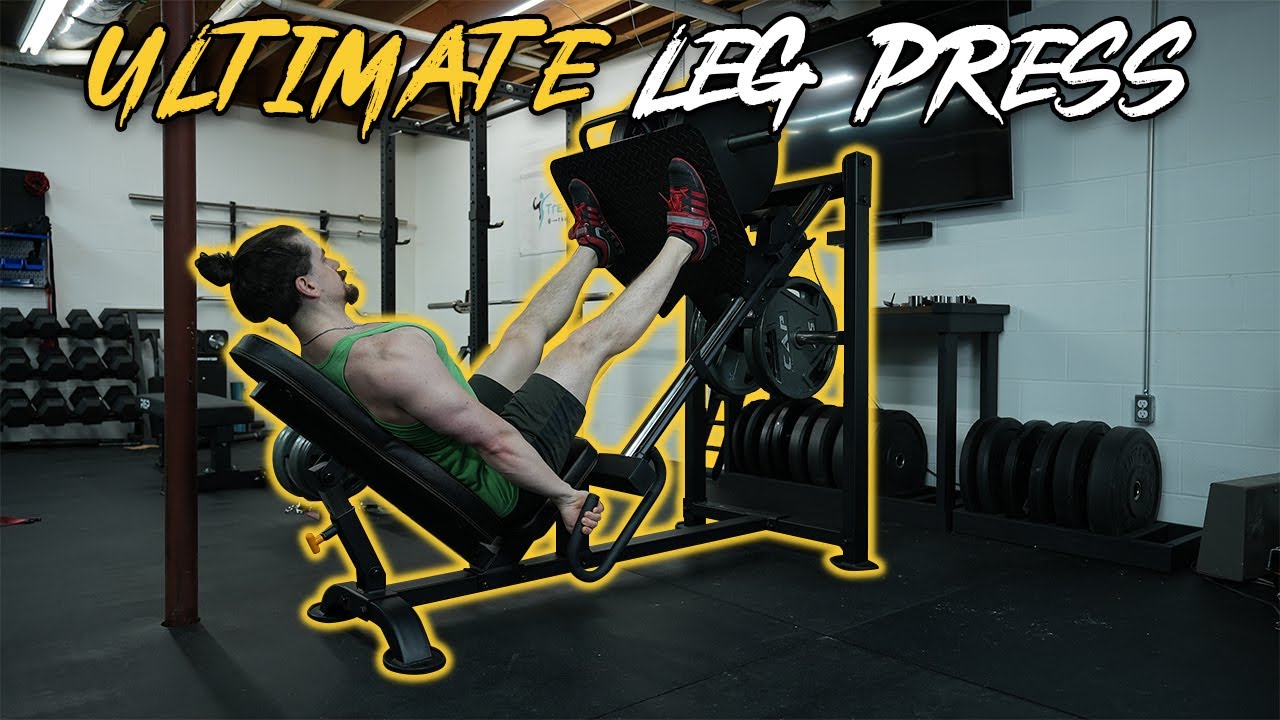 ЛУЧШИЙ тренажёр для жима ногами для домашнего зала — обзор Powertec Leg Press