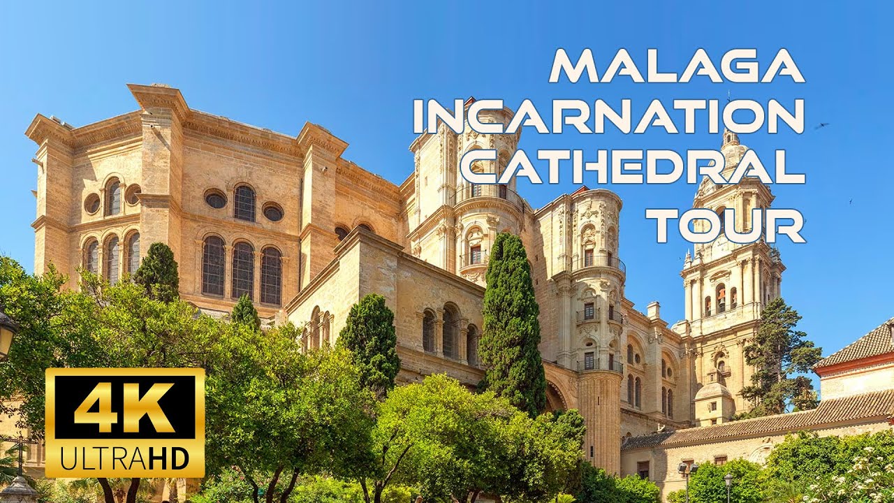 Malaga’s Incarnation Cathedral 🇪🇸 Full Walk-Through Tour | Inside & Outside | La Manquita