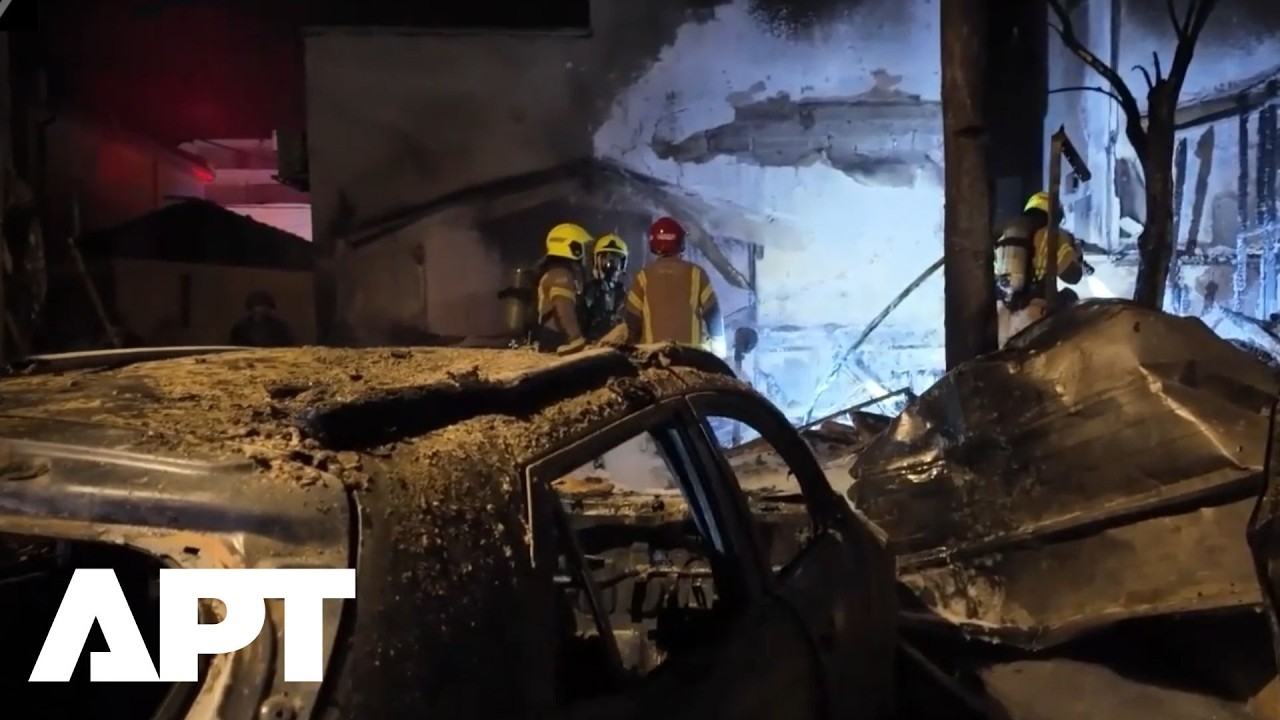 Massive Damage In Nahariya After Missile Attack On Residential Area | APT