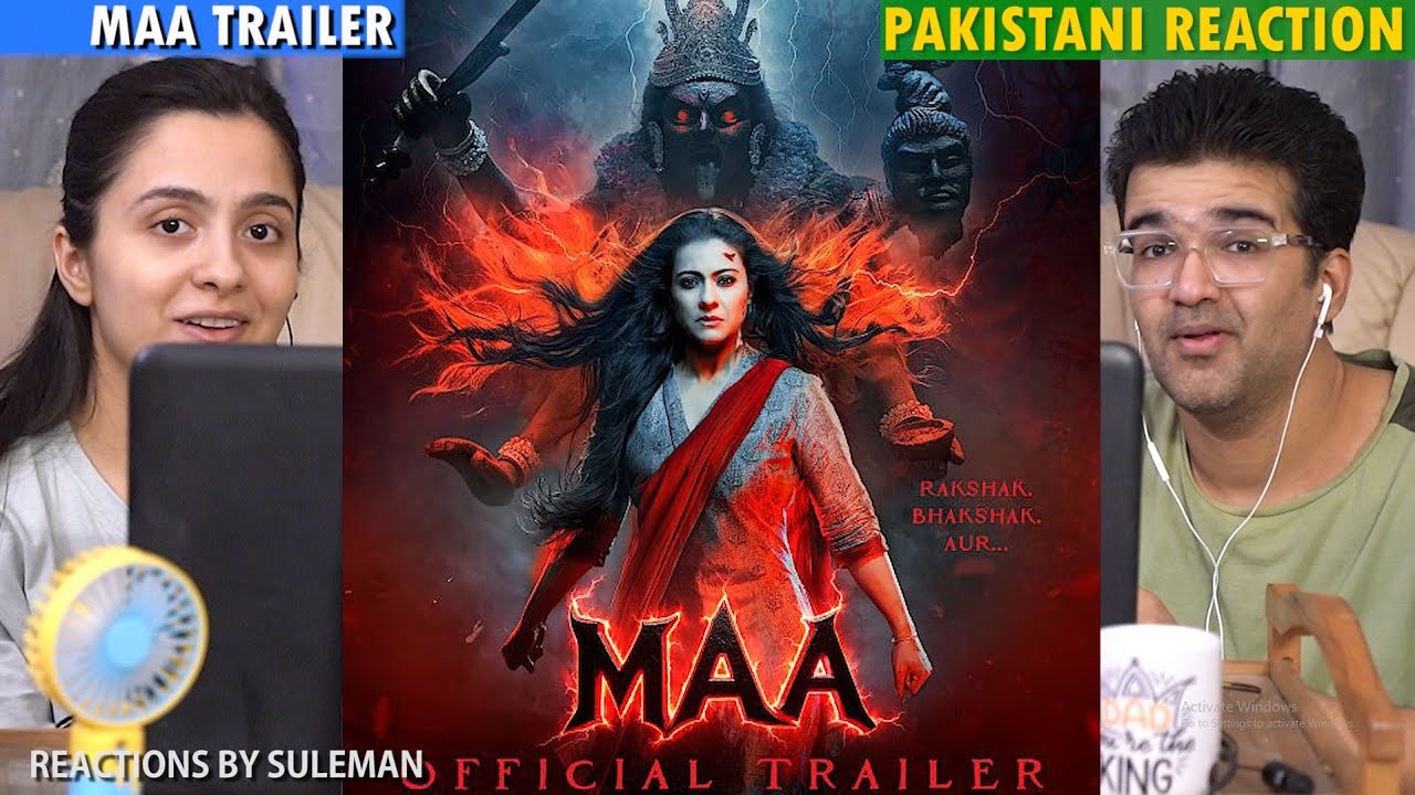 Pakistani Couple Reacts To MAA Trailer | Kajol | Ronit Roy | Indraneil | Vishal Furia