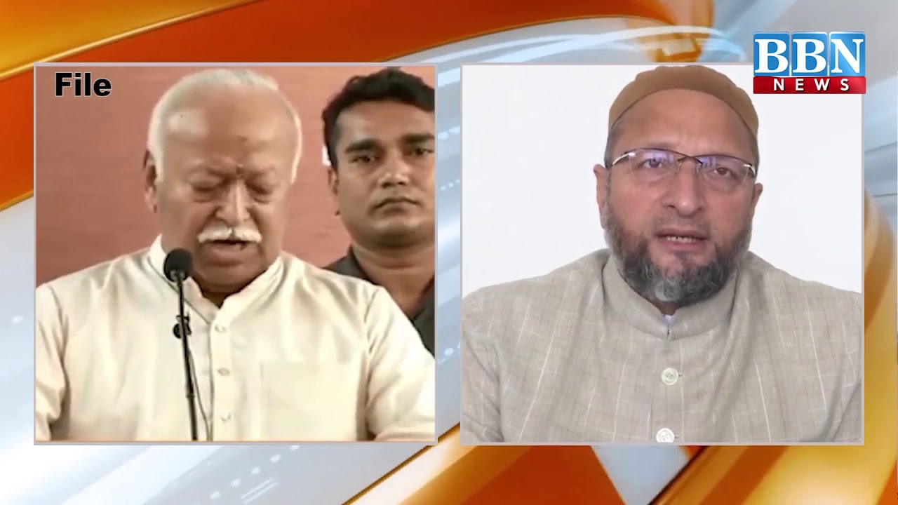 Asaduddin Owaisi vs RSS Chief: Gandhi G ko Goli maarne wale Godse par Kiya Kahenge? | BBN NEWS