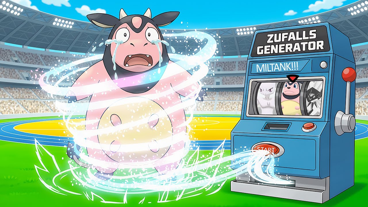 Die Challenge bei der ich nur mit Zufälligen Pokemon kämpfen darf...