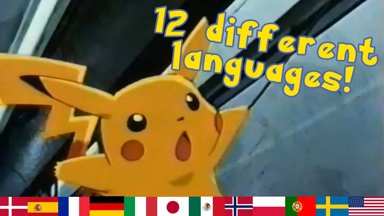 Pokémon Red and Blue - Commercials collection (12 DIFFERENT LANGUAGES!)