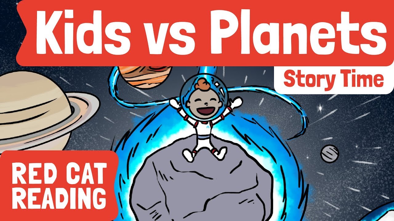 Kids vs Planets | Bedtime Stories | Story time | Made by Red Cat Reading