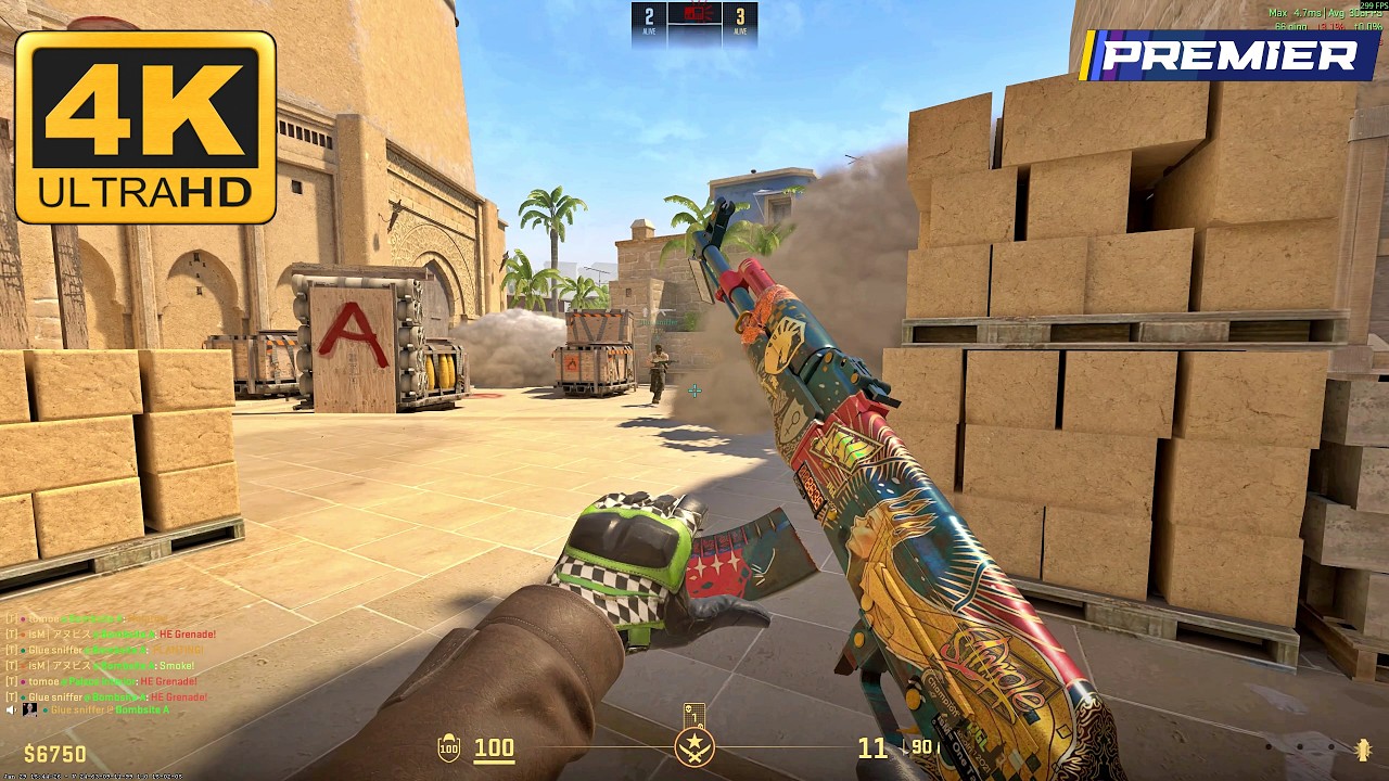 Counter Strike 2 - Mirage - Full Gameplay
