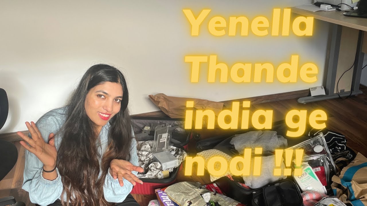 Shopping for India | Germany to India | Indian vlog series