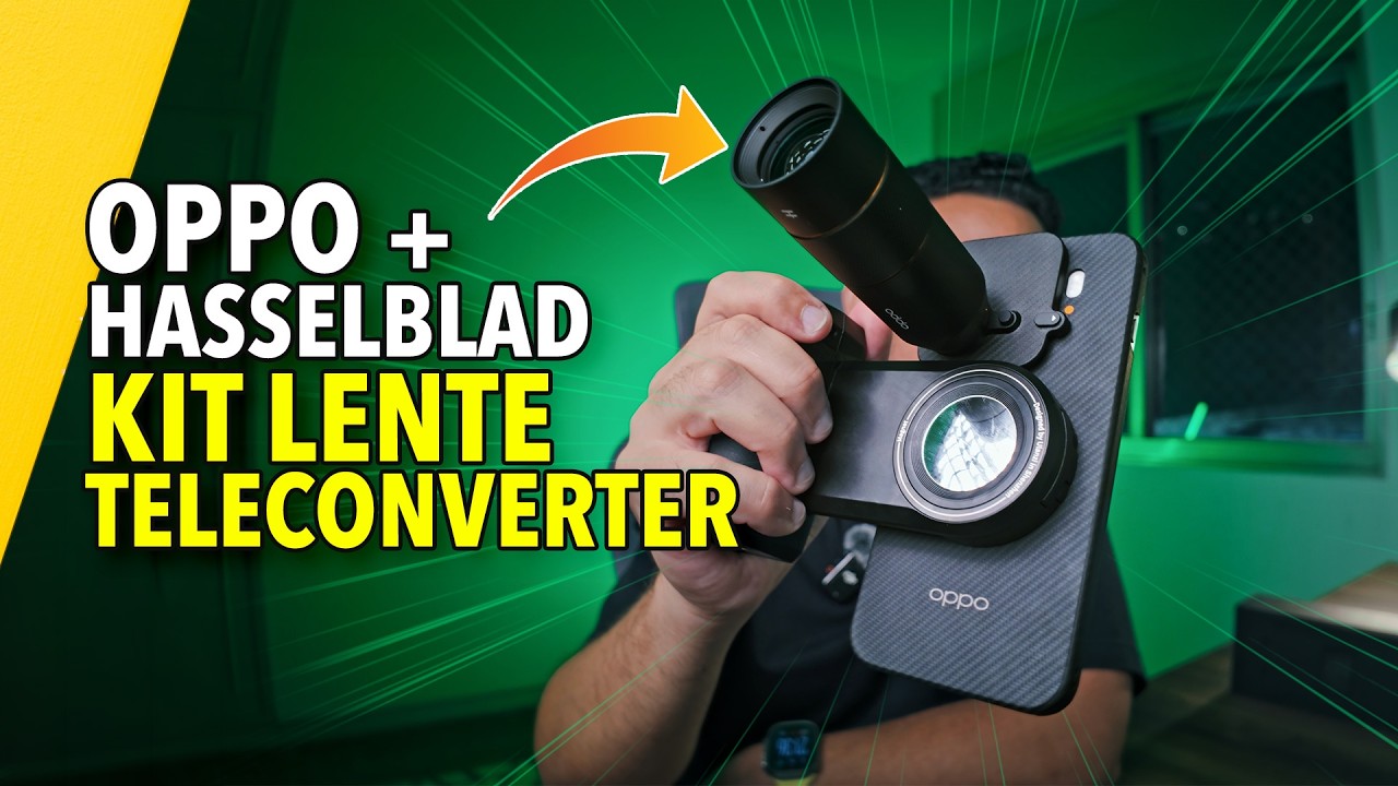 🔴 Testei! Lente OPPO HASSELBLAD com ZOOM DE 10x