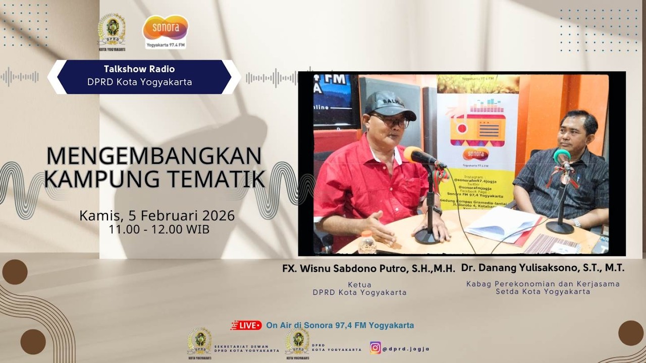 Talkshow DPRD Kota Yogyakarta 