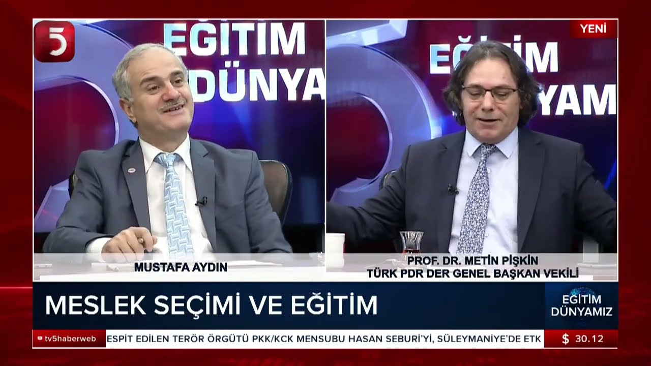 Meslek Se&ccedil;imi ve Doğru Adımlar  Prof. Dr. Metin Pişkin