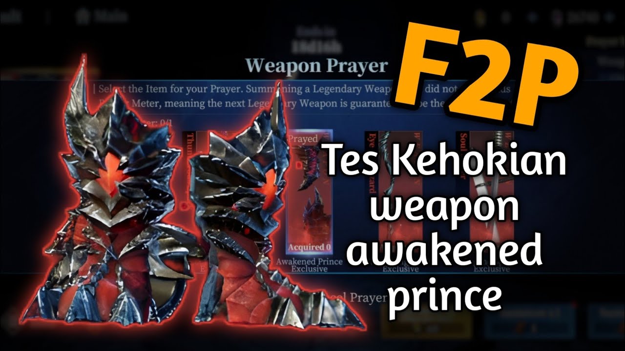 Tes Kehokian : gacha weapon awakened prince || Devil May Cry : Peak of Combat