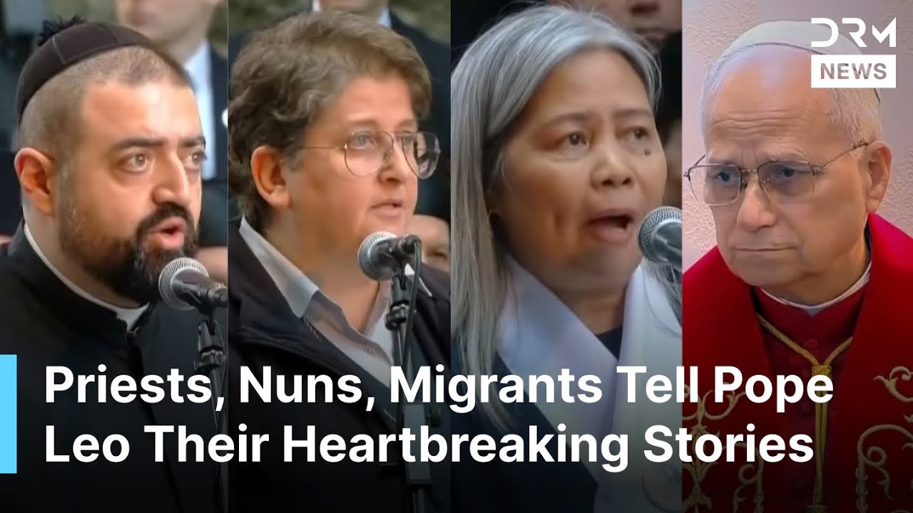HEARTBREAKING: Pope Leo XIV Hears Emotional Stories From Priests, Nuns, Migrants in Lebanon | AK1B