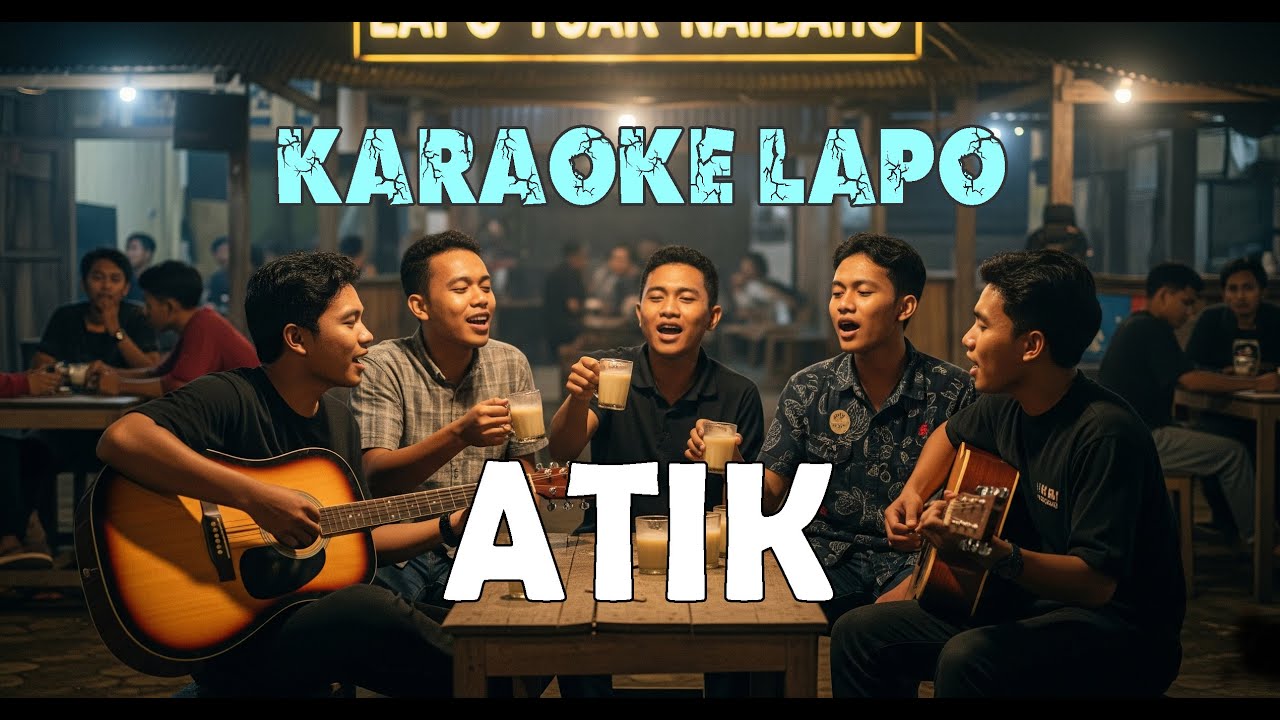 Karaoke Atik..Atik Naon Nama Pajumpang Lirik-Nada Pria Versi Parmitu Gitar