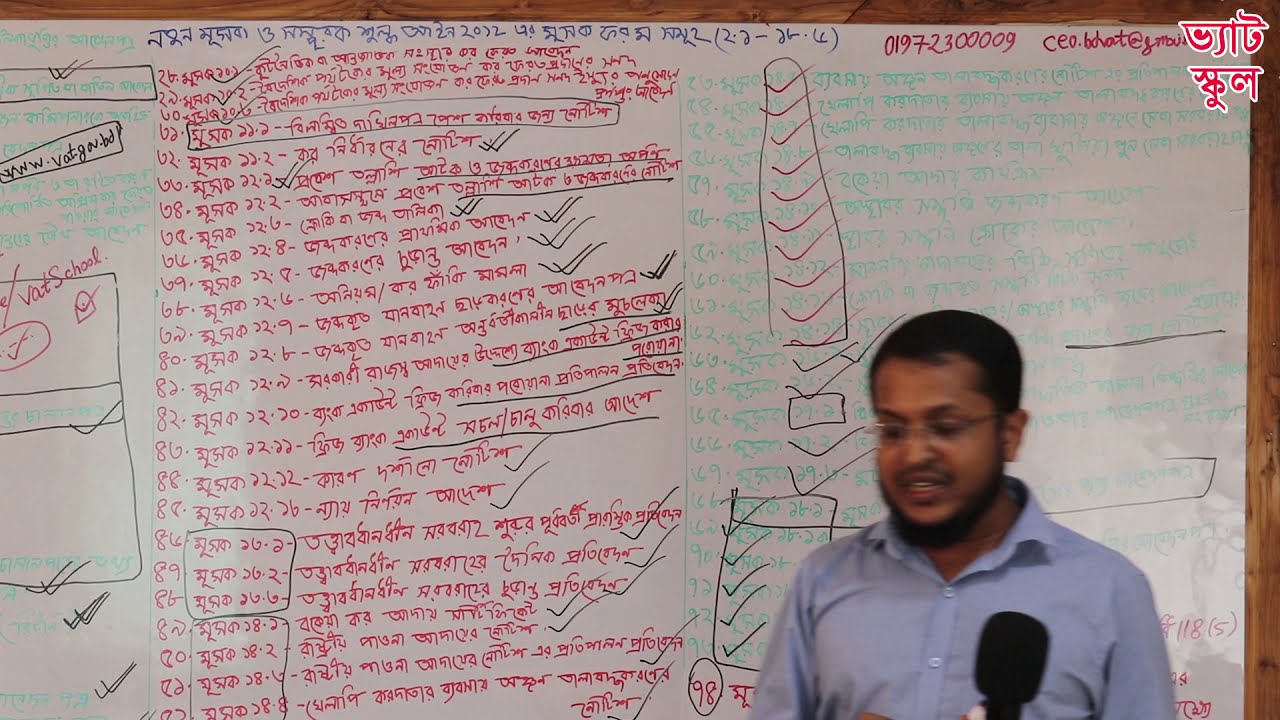 New VAT Act মূসক ফরম A টু z পার্ট ০৩