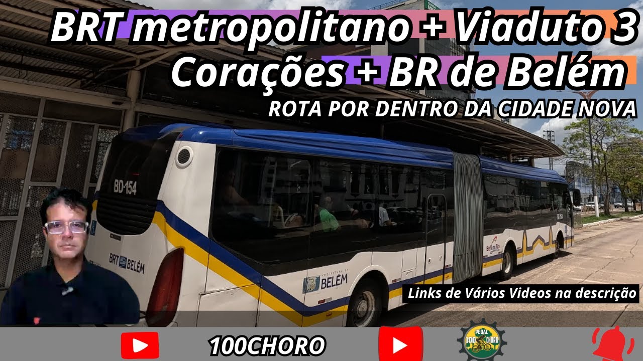 BRT metropolitano DA BR316 / VIADUTO DA 3 CORAÇÕES , BRT DA ALMIRANTE BARROSO, transito fluindo?
