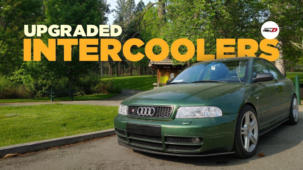 Installing HUGE Intercoolers on the B5 S4!