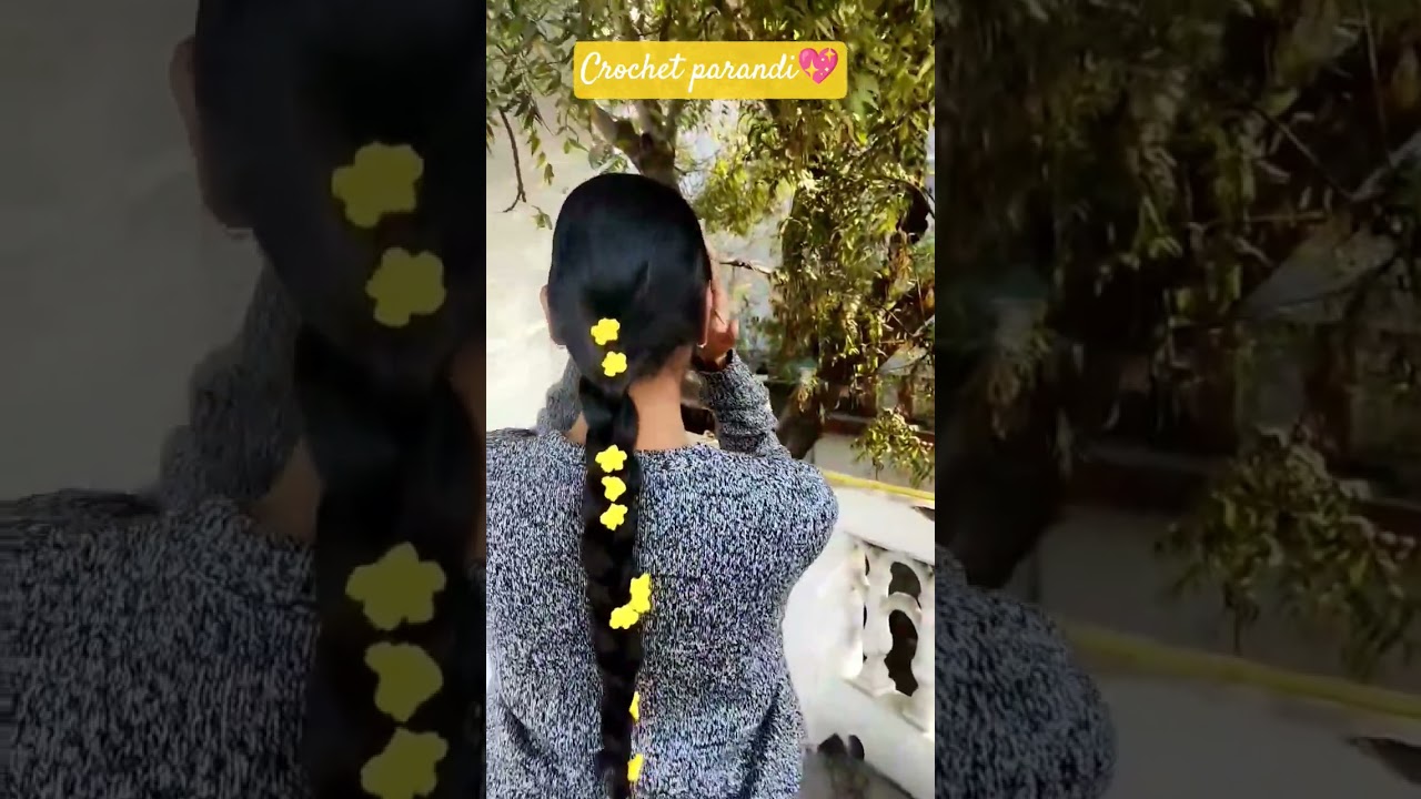 Traditional Crochet Parandi 🧶 | Punjabi Laccha Dori 