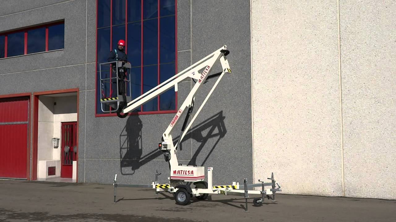 Nacelle élévatrice tractable Matilsa Parma 9