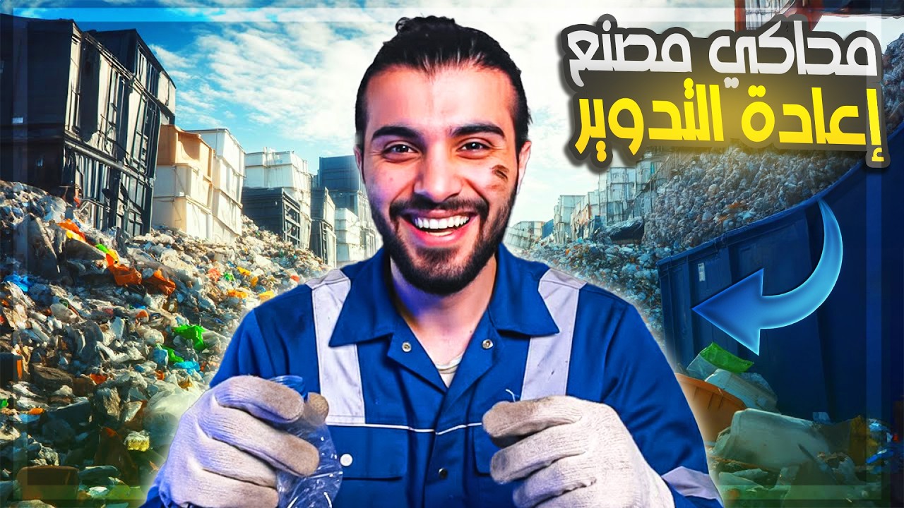 محاكي مركز اعادة التدوير | اضافة وتحديث جديد للمقر recycling center simulator  e-waste dlc