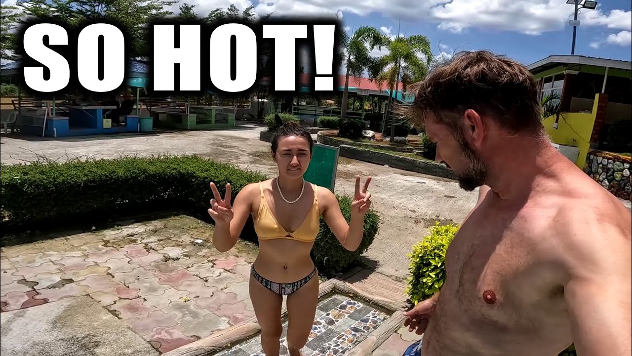Foreigners 1st Time In Guimbal, So Hot We Had To Find A Pool!