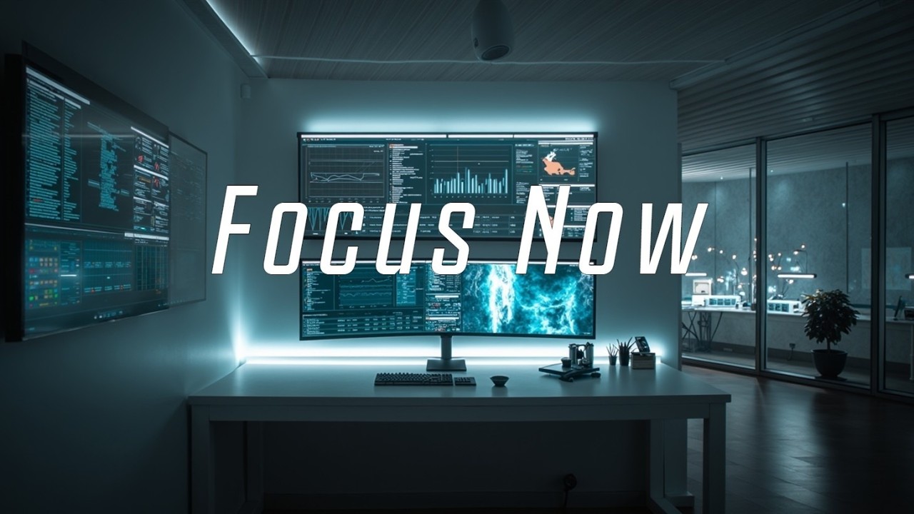 Night Coding Music | Dark Hacker Atmosphere for Programming Flow | Deep Focus No Limits