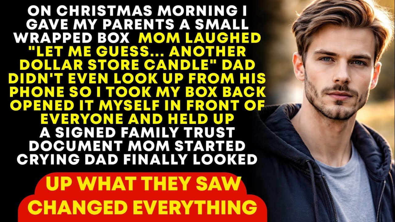 My Parents Mocked My Christmas Gift In Front Of 12 Relatives—What Was Inside Made Mom Cry...