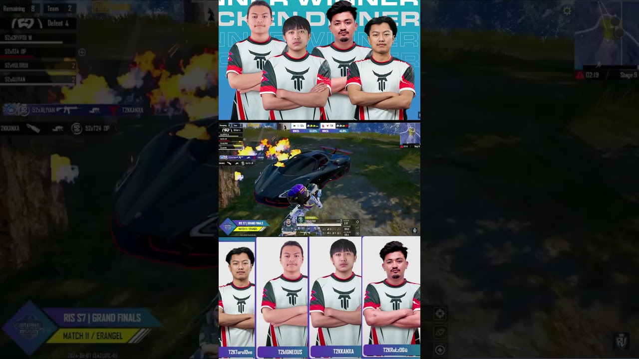 T2K ESPORTS CHICKEN DINNER MOMENT @t2kesports  @ruthlessesports