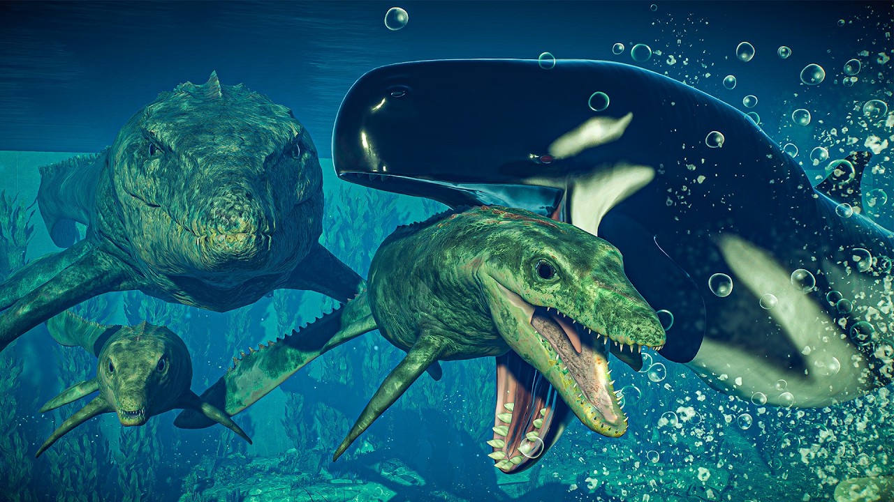 Livyatan’s Ocean Hunt – But Can Mosasaurus Protect Its Babies?