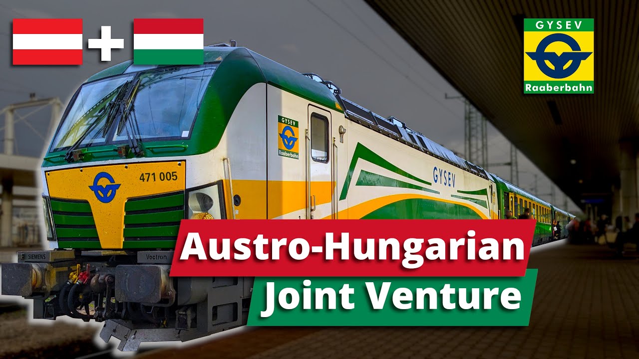 Onboard Hungary's unusual green and yellow Intercity Train