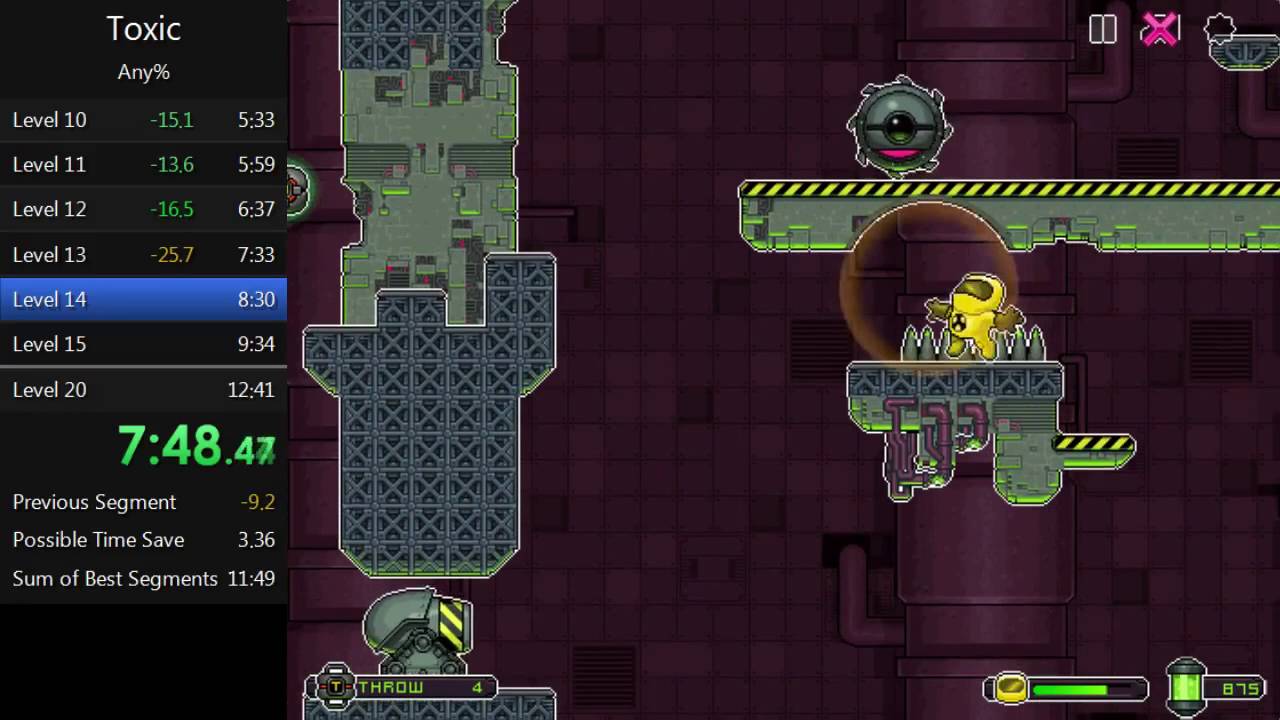 Toxic Speedrun - Any% 12:00