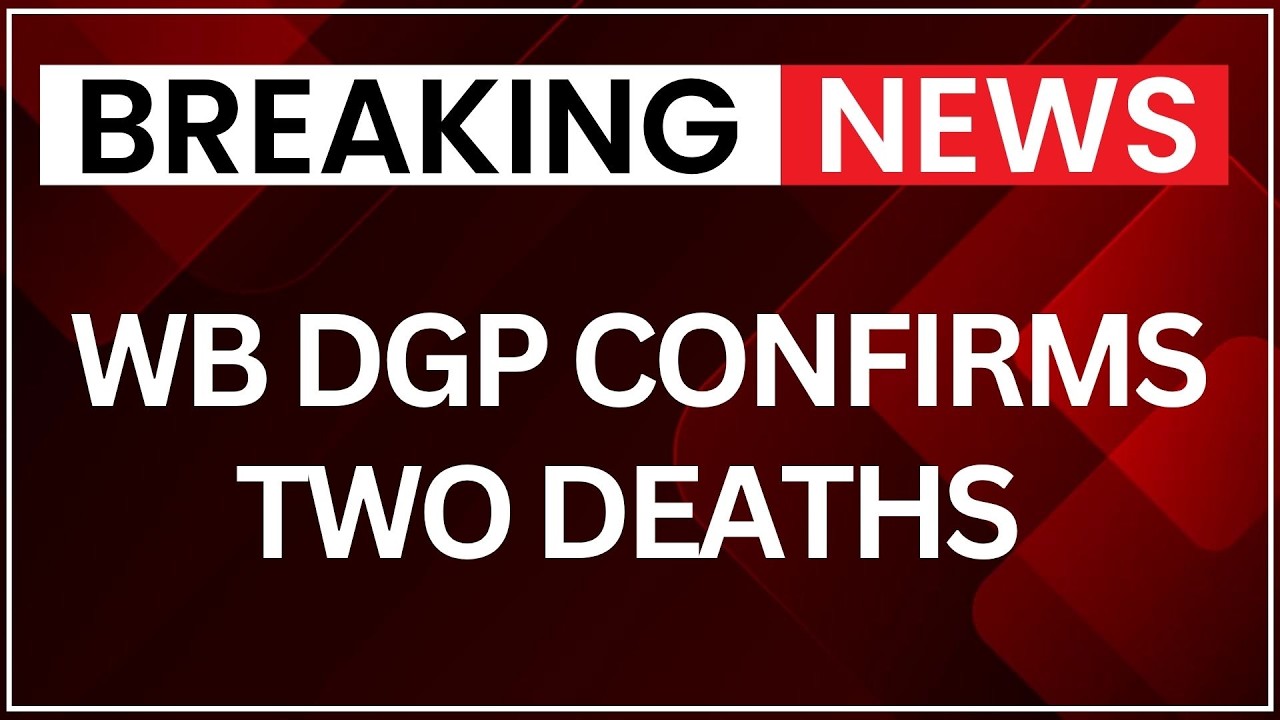 WB DGP Siddh Nath Gupta on Violence: 2 Dead, Situation Calm Today Across State | NewsX