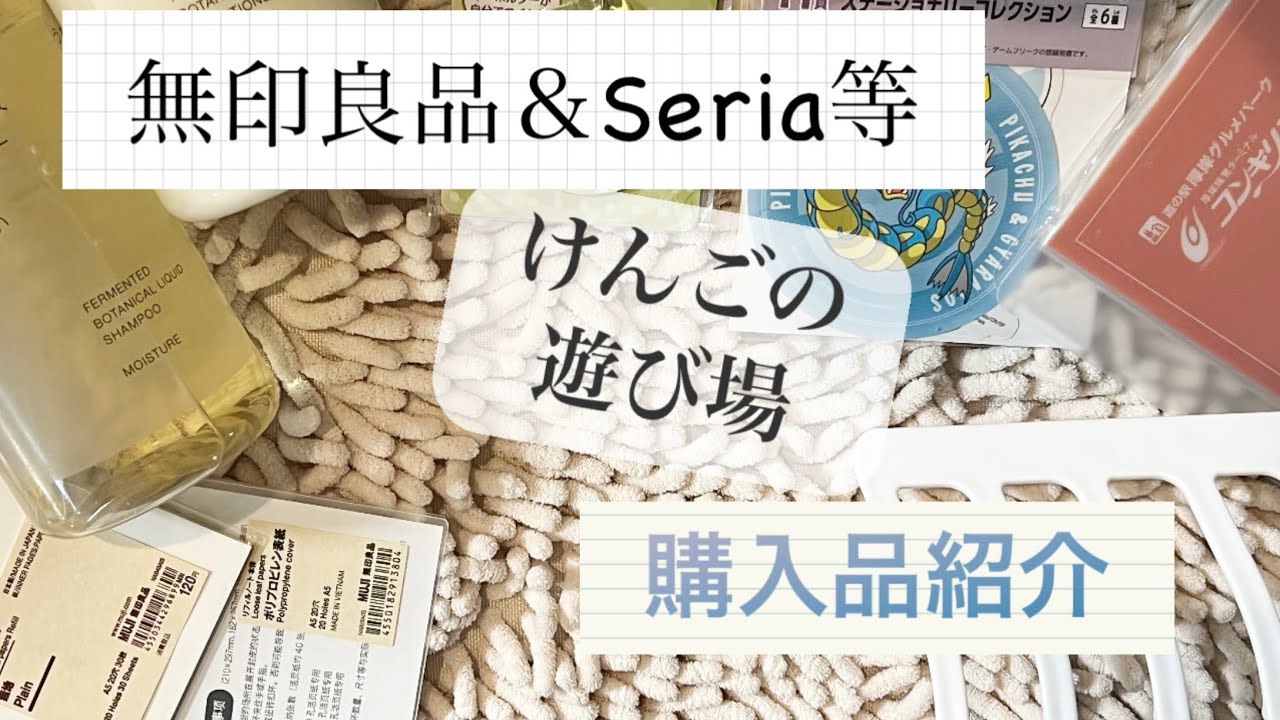 【購入品紹介】＃6 無印良品＆Seriaなど　7商品