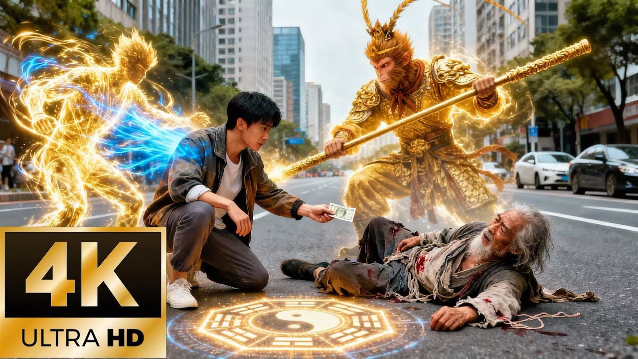 Poor guy gives all his money to injured beggar—rewarded with divine power and becomes a billionaire!