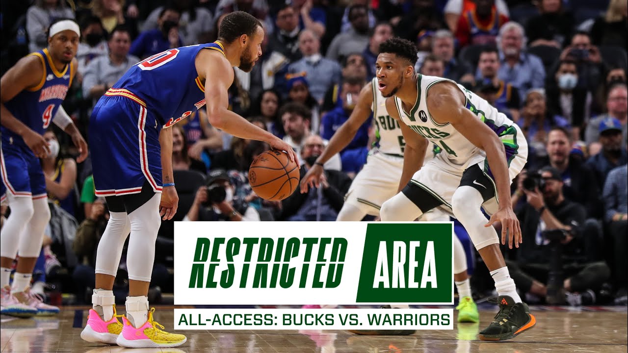 All-Access: Bucks vs. Warriors | Giannis, Khris & Jrue Battle Splash Brothers Steph & Klay | 3.12.22