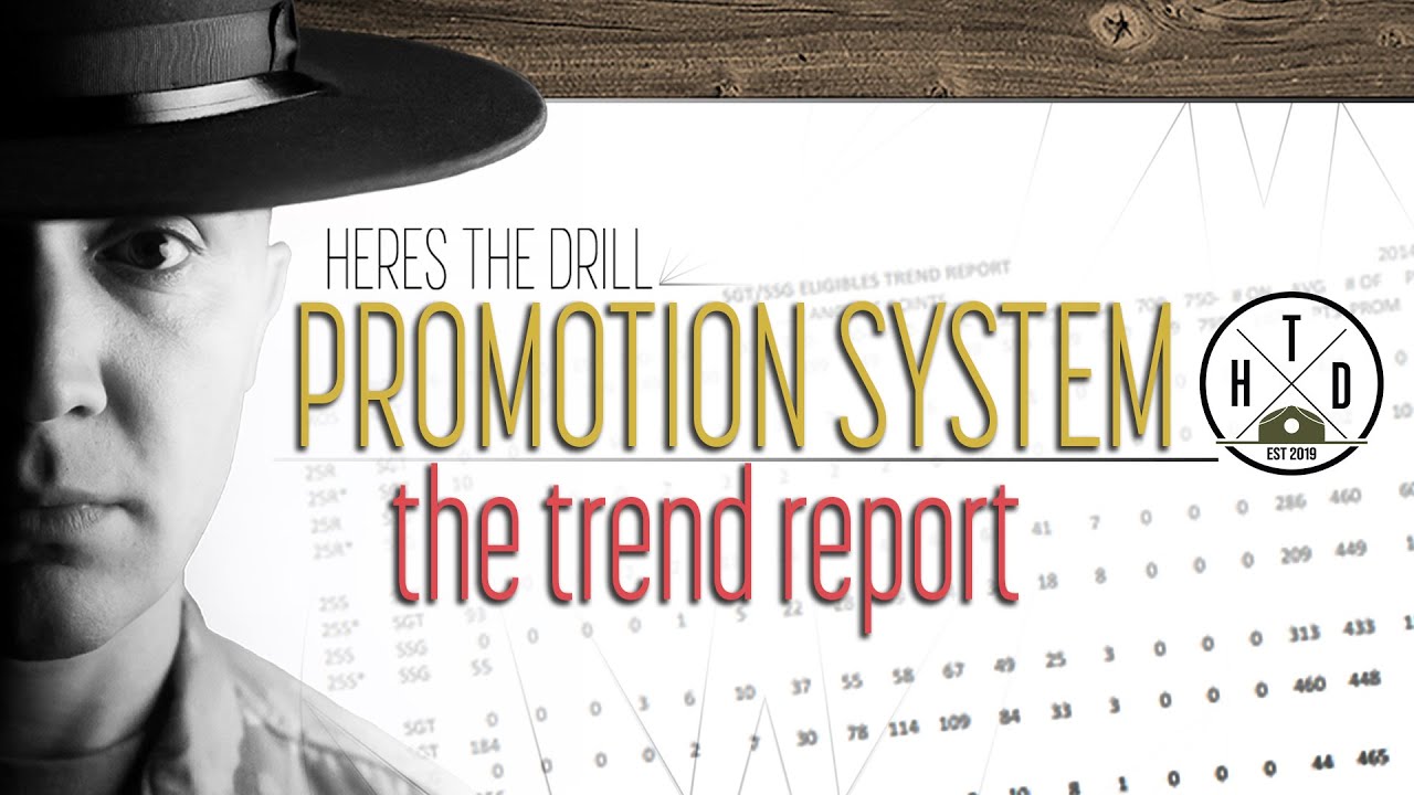 Here's The Drill - Army Promotion System - The Trend Report
