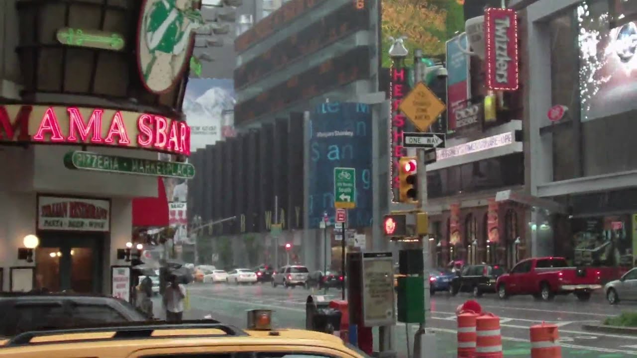 New York July 2009 heavy rain