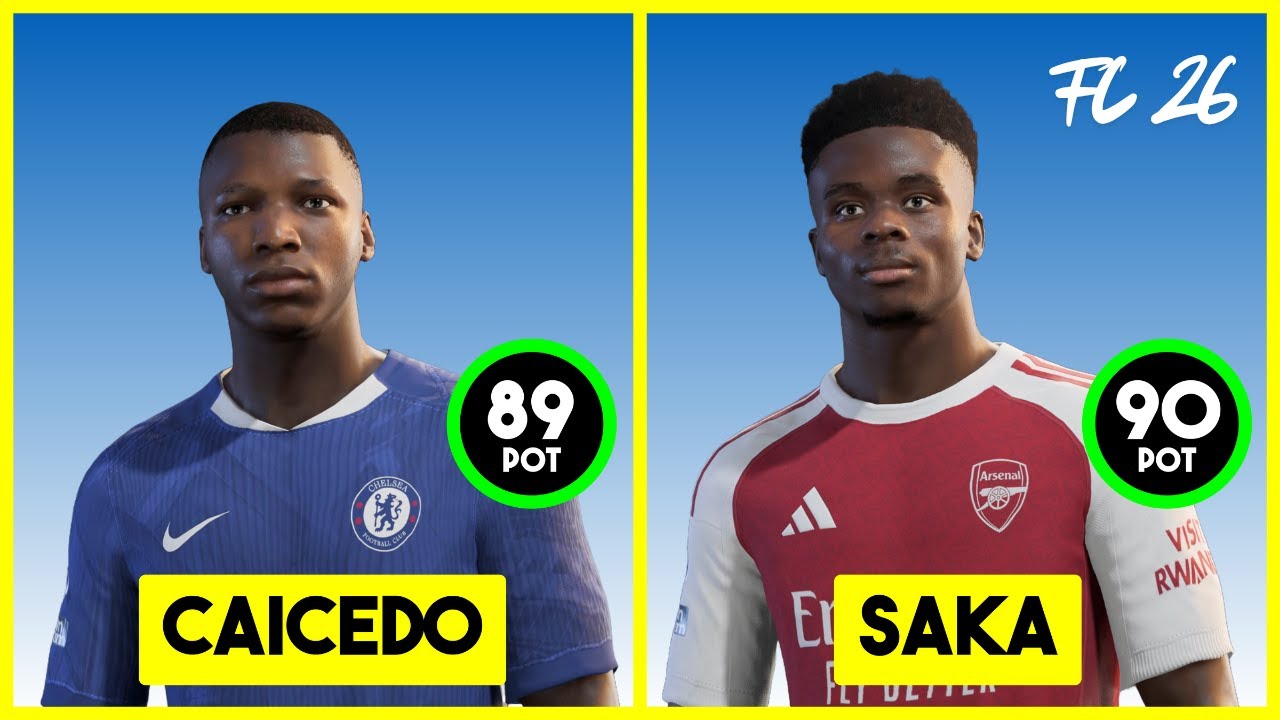 FC 26 | PREMIER LEAGUE U-23 PLAYERS WITH REAL FACES AND RATINGS
