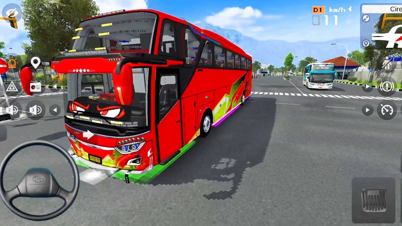 BUS PARIWISATA UGAL UGALAN DIJALANAN SAAT MEMBAWA PENUPANG | GAME SIMULATOR
