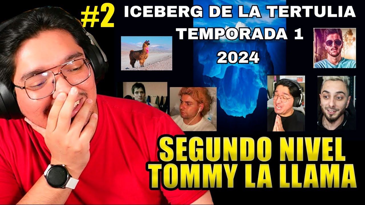 TARTAJA REACCIONA A EL ICEBERG DE LA TERTULIA,  SEGUNDO NIVEL, TOMMY LA LLAMA BOLIVIANA