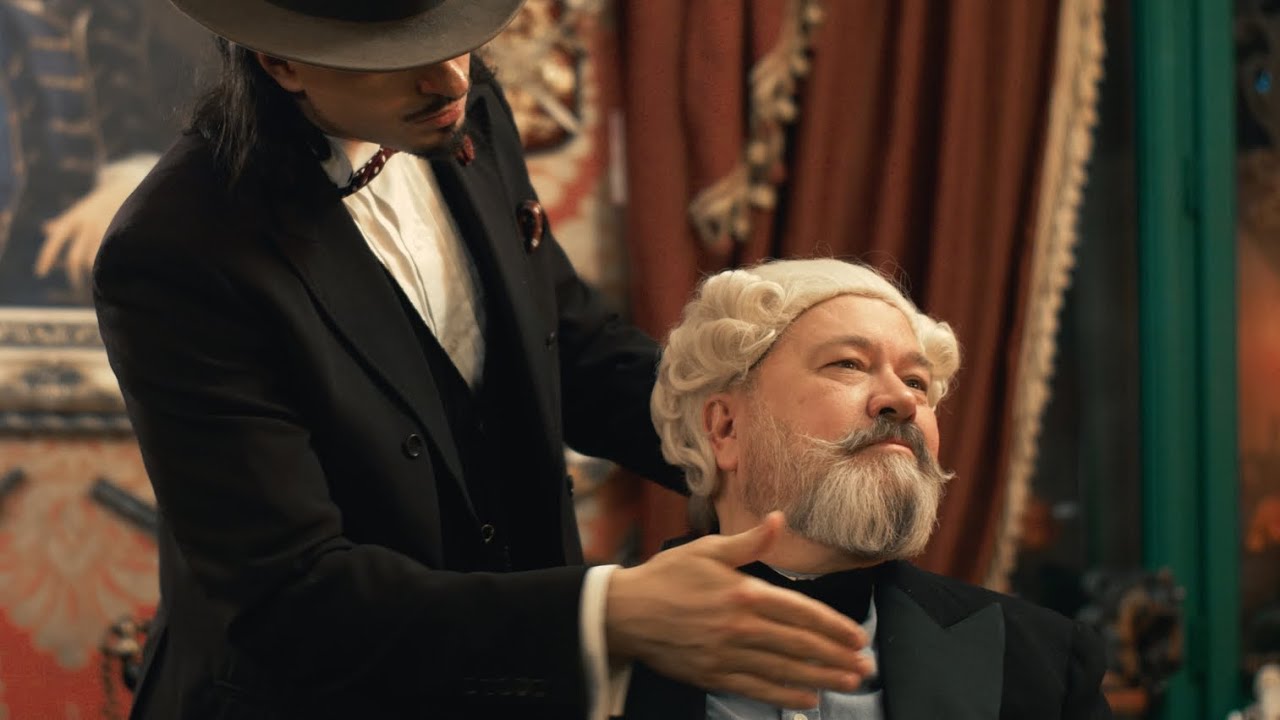 Vintage Beard Trim Experience: A Journey Through Time with a Master Barber, ASMR