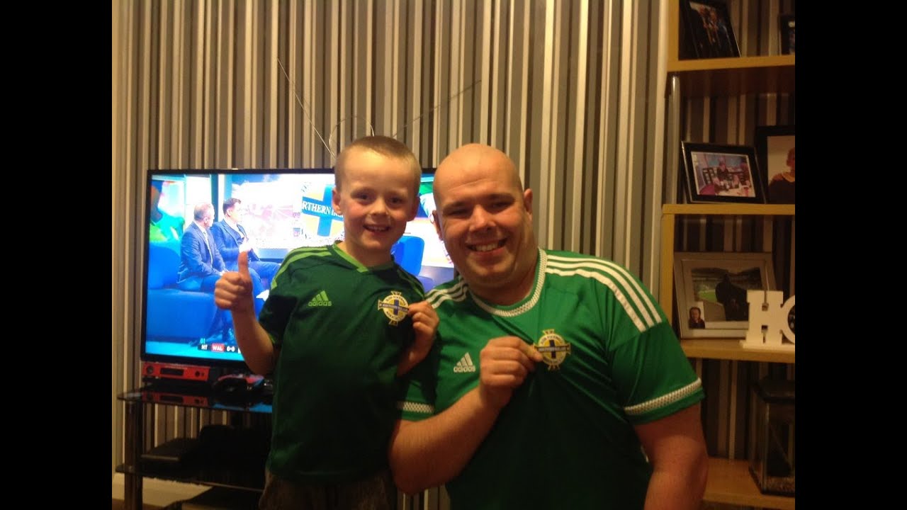 Northern Ireland vs Wales reactions , New TV & a family day out.
