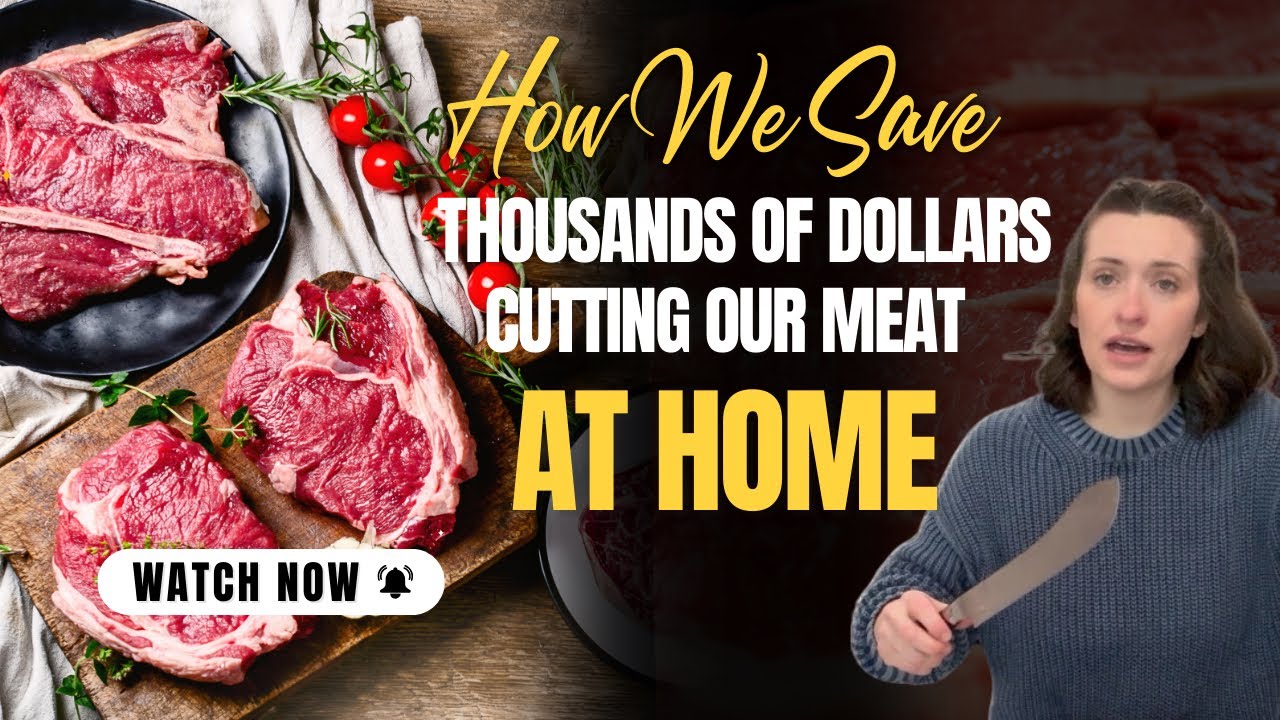 How We Save THOUSANDS Cutting Our Own Meat at Home (From Whole Primals)