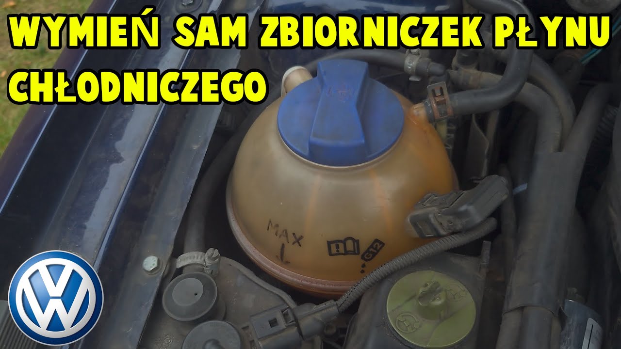 Wymiana zbiorniczka płynu chłodniczego/ zbiorniczka wyrównawczego VW Golf IV/Bora/Leon 1/A3/Octavia