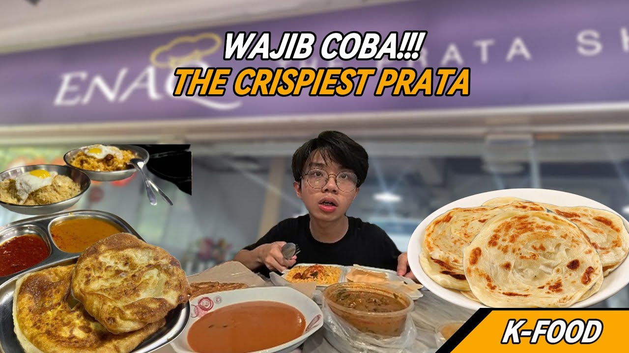 KEVIN NYOBAIN MAKANAN INDIA ... CRISPY BANGET PRATANYAA ... !!!! [K-FOOD]